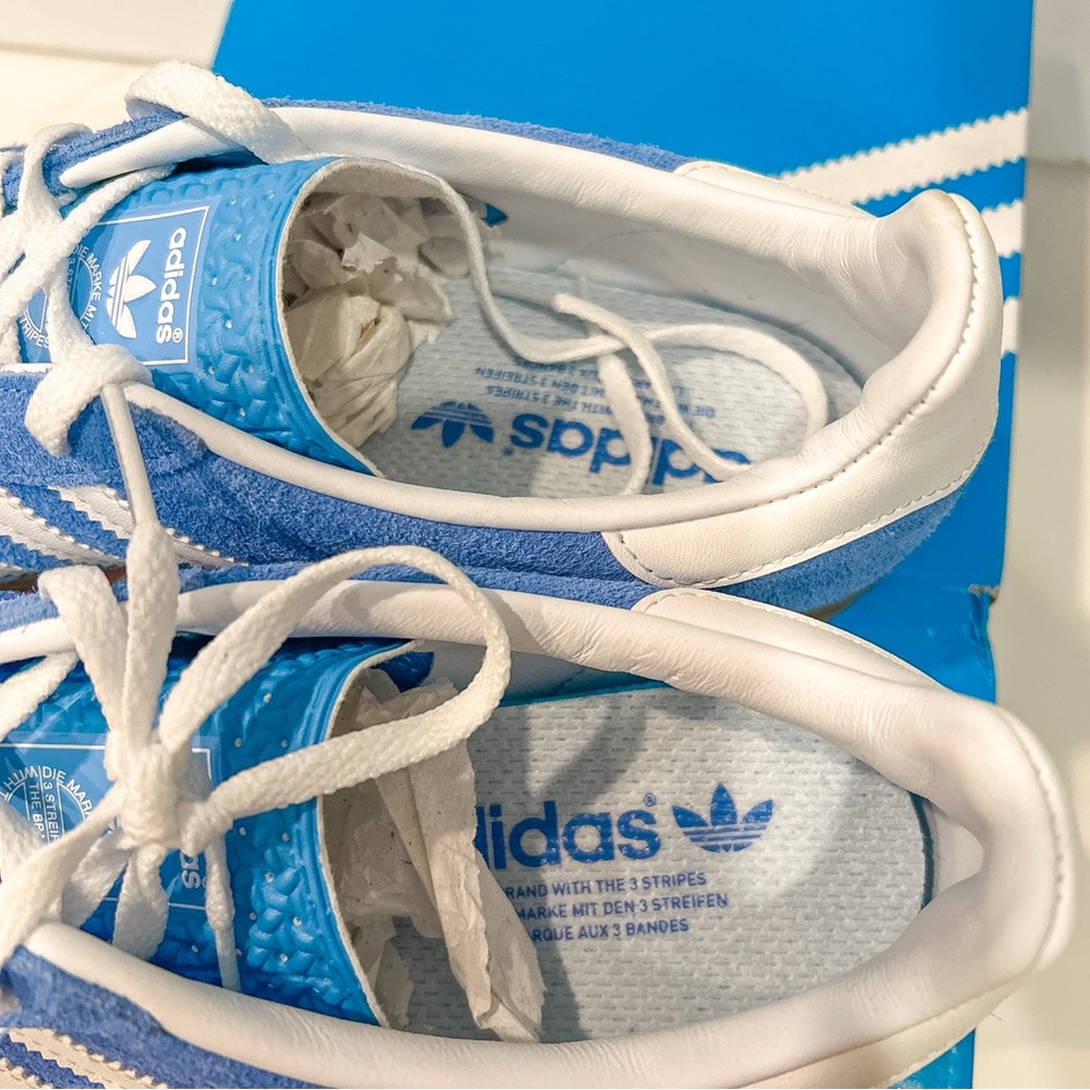 Adidas Originals Gazelle Indoor Blue Fusion HQ8717 Shoes Sneakers Samba W7.5 M6 - Picture 11 of 11